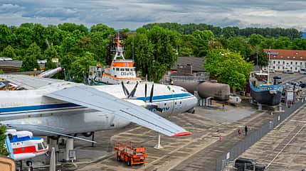 Ansichten und Exponate im Technik Museum Speyer