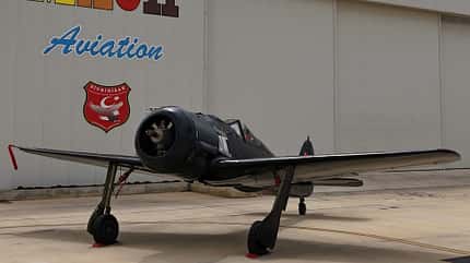 Türkische Fw 190 nach fast vollständiger Restaurierung.