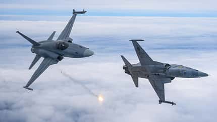 Südkorea, F-5, Northrop F-5 Freedom Fighter, F-5A Südkoreanische F-5 beim Training.