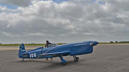 Caudron-Renault Rafale C.460 Replika beim Renault-Event in Melun-Villaroche, Frankreic