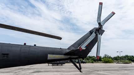 Bulgarien, Serbien, Mi-35M, Mi-35, H145M, MiG-29 Mi-35M aus Serbien, bulgarische MiG-29 und andere Fluggeräte bei der Übung Thracian Blade 2026 in Bulgarien.