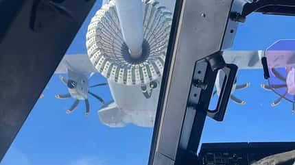 Airbus A400M fliegt nonstop nach Hawaii (mit Luftbetankung).