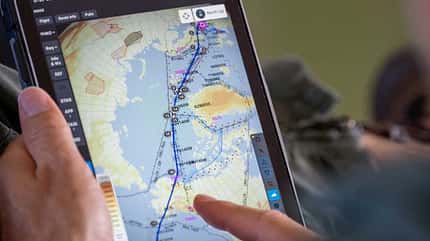 Route der A400M von Wunstorf nach Hawaii.