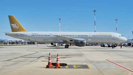 Pyramids Airllines, Pyramids, Ägypten Airbus A321 von Pyramids Airlines aus Ägypten