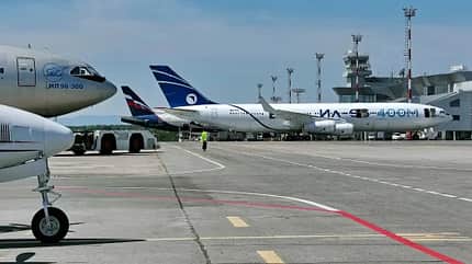 Iljuschin Il-96-400M in Chabarowsk.
