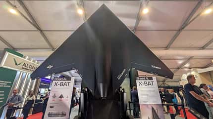 Shield AI, X-BAT. Farnborough International Airshow 2026