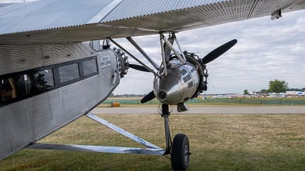 Ford 5-AT-B Tri-Motor NC9645 „City of Wichita“ beim EAA AirVenture in Oshkosh