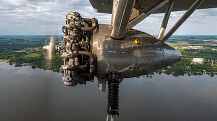 Ford 5-AT-B Tri-Motor NC9645 „City of Wichita“ beim EAA AirVenture in Oshkosh