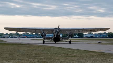 Ford 5-AT-B Tri-Motor NC9645 „City of Wichita“ beim EAA AirVenture in Oshkosh