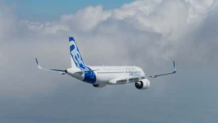 Airbus A320neo in der Flugerprobung