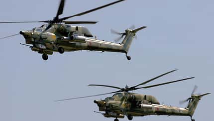 Die Kampfhubschrauber der Welt