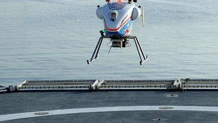DLR: Schiffslandetests mit UAV