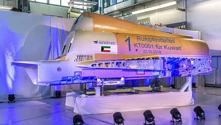 Neue Eurofighter-Teile aus Augsburg