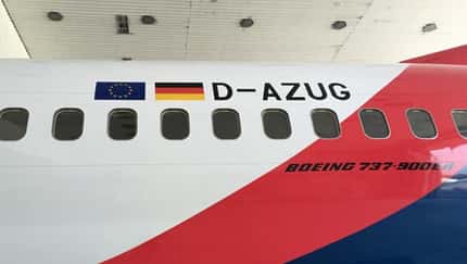 AZUR air wächst mit der 737-900ER