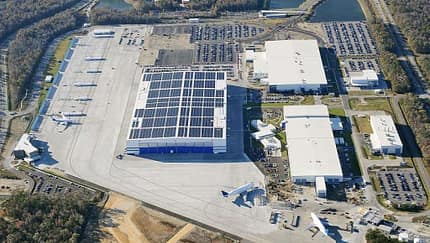 Boeing unterbricht Betrieb in Charleston