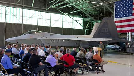 Alter F-22 Raptor wieder im Testbetrieb
