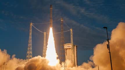 Vega bringt Aeolus ins All