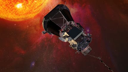 Parker Solar Probe auf dem Weg zur Sonne
