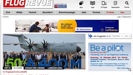 Online-Redakteur Luft- und Raumfahrt gesucht