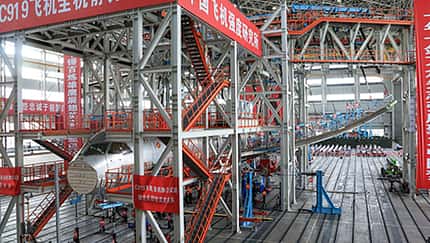 C919-Flügel bestehen Belastungstest