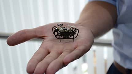 Mini-Roboter für die Triebwerkswartung