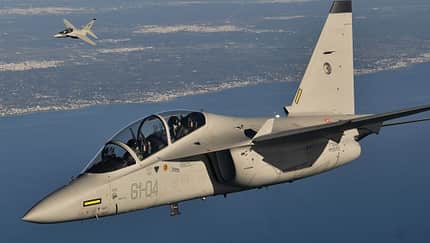 Internationals Jetpiloten-Trainingszentrum in Lecce
