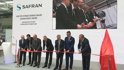 Safran eröffnet neues LEAP-Teilewerk in Polen