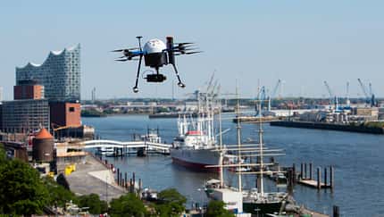 Hamburg wird Modellregion für Drohnen