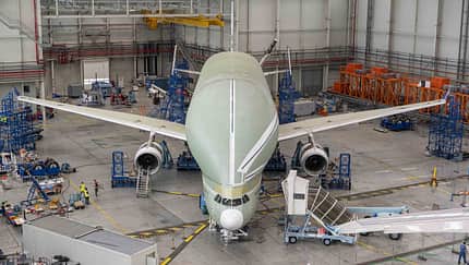 BelugaXL besteht Boden-Vibrationstest