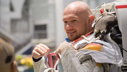 Countdown für Astro-Alex läuft