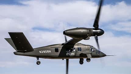 V-280 erstmals im Reiseflugmodus