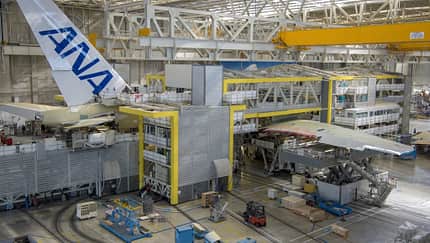 Erste A380 für ANA wird endmontiert