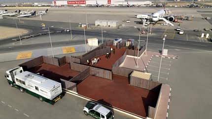 Pferde fliegen Emirates Sky Cargo