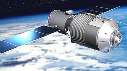 Tiangong-1 vor dem Absturz