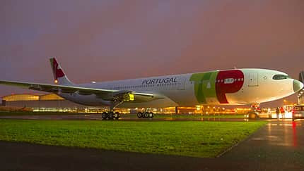 Erste A330neo für TAP lackiert