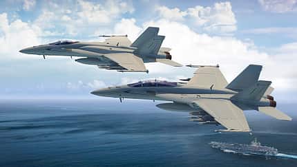 Boeing modernisiert F/A-18 Super Hornet der US Navy