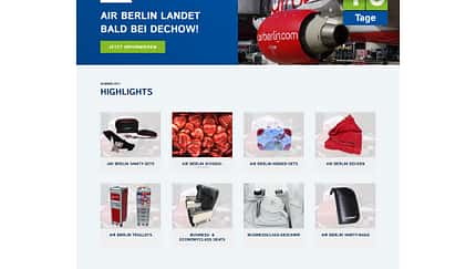 airberlin-Reste unter dem Hammer
