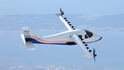 NASA plant Elektroflugzeug mit 14 Motoren
