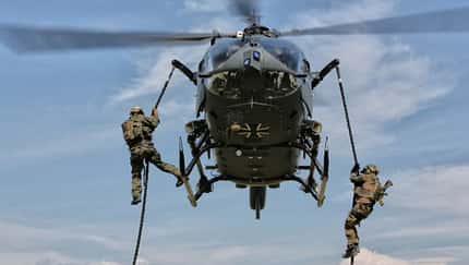 Abseilverfahren der H145M geprüft