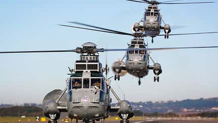 Royal Navy verabschiedet Sea King