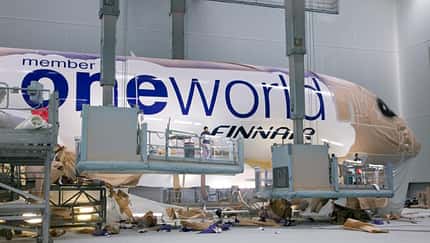Zweiter Airbus A350 für Finnair erhält Oneworld-Sonderlackierung