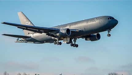 KC-46A Nummer 7 fliegt