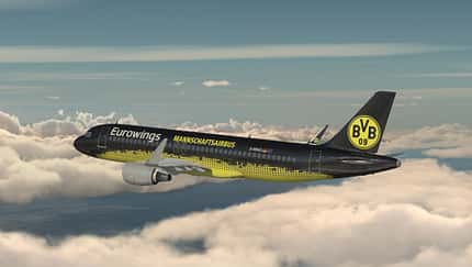 Schalke-Fans müssen nach Niederlage mit BVB-Airbus fliegen