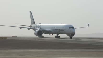 Airbus A350-1000 für Hitztests in Al Ain