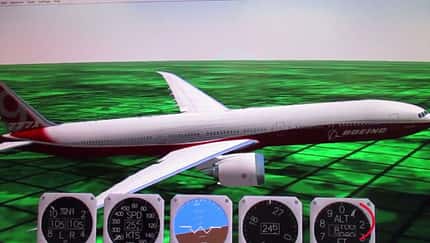 Boeing testet erste 777X im Simulator