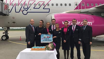  Wizz Air bietet Direktflug nach Belgrad an