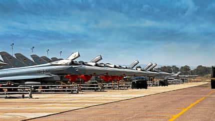 Flugstunden Eurofighter