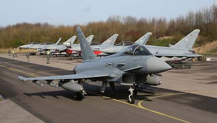 Luftwaffe mit Eurofightern bei „Frisian Flag“