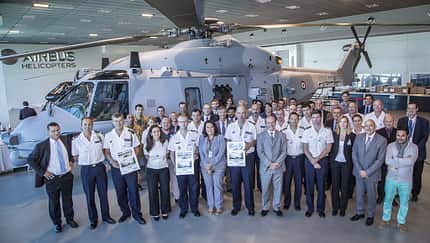 Erster NH90 mit finaler Radarausstattung übergeben 