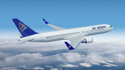 Air Astana stellt Deutschland-Verbindung von der 757 auf größere 767 um